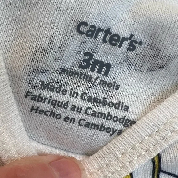 Carter's Construction Theme Bodysuit Outfits
 3mo Set of 5 New - Picture 3 of 7